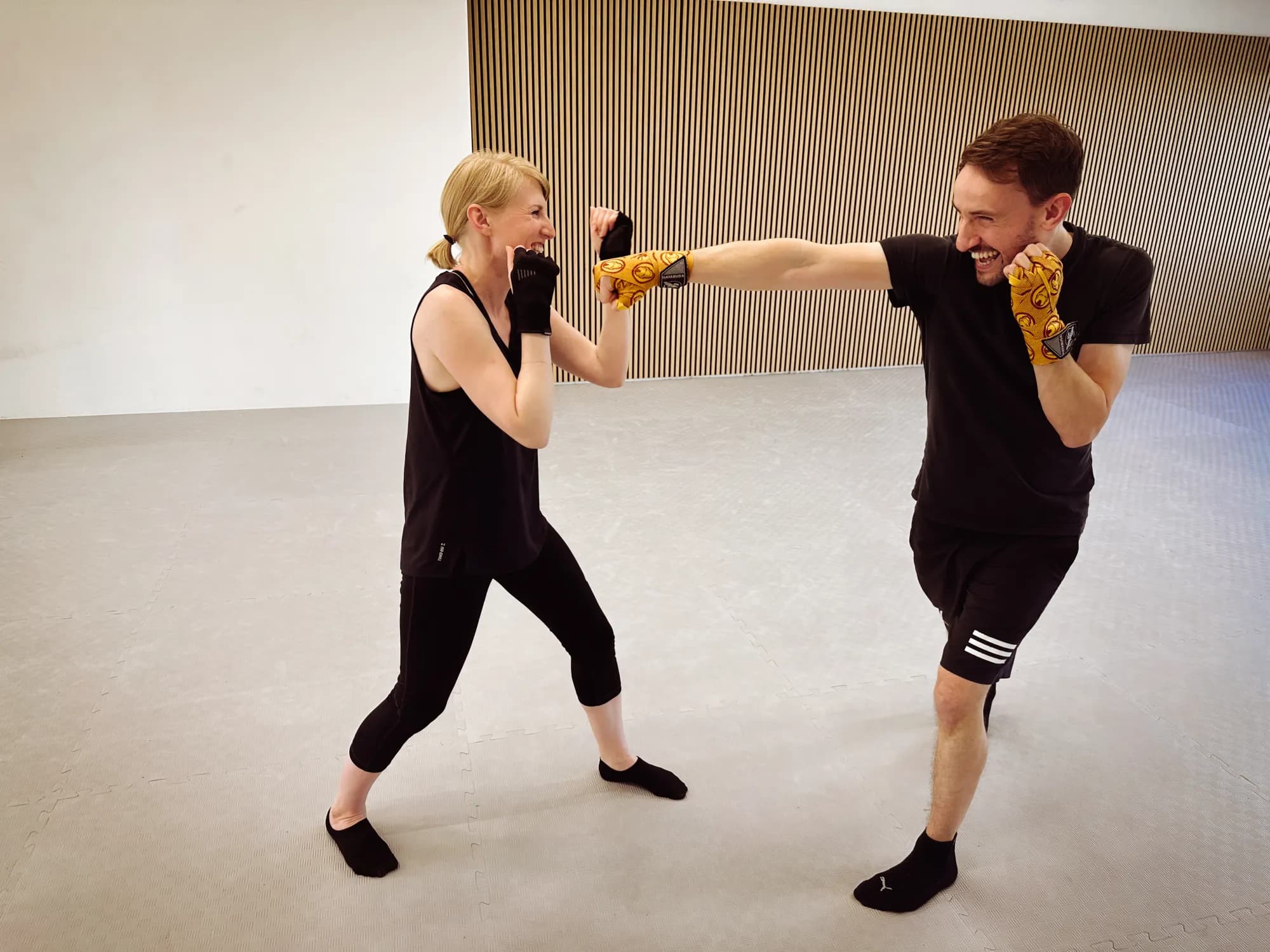 Krav Maga – Selbstverteidigung im Sparring bei HAUZEL KAMPFSPORT