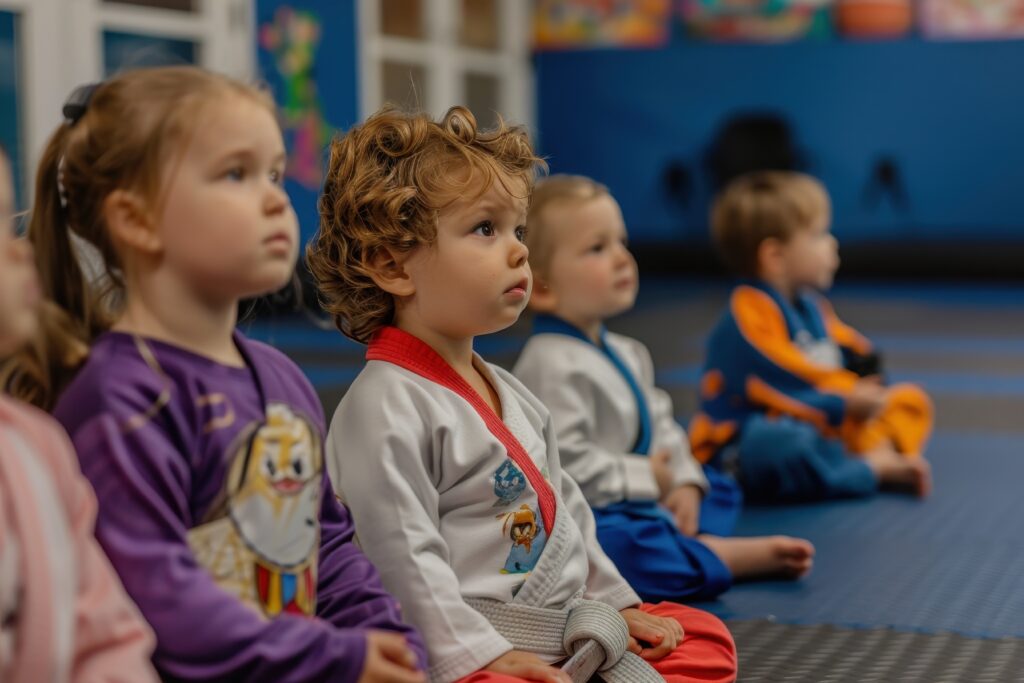 Hauzel Kampfsport Stuttgart Ludwigsburg Degerloch Möglingen MMA Krav Maga Gym Fitness Zentrum Selbstverteidigung Sporttraining Kampfperformance Kampfschule. Training für Erwachsene und Kinder – Kinder beim Training haben Spass.